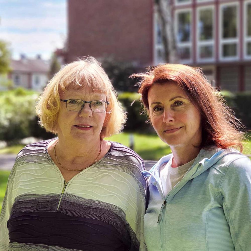 Monika Wolff und Irina Bärlein